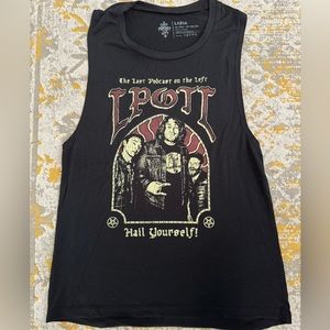 Last Podcast on the Left - Woman’s Muscle Shirt - L

Vintage/metal aesthetic